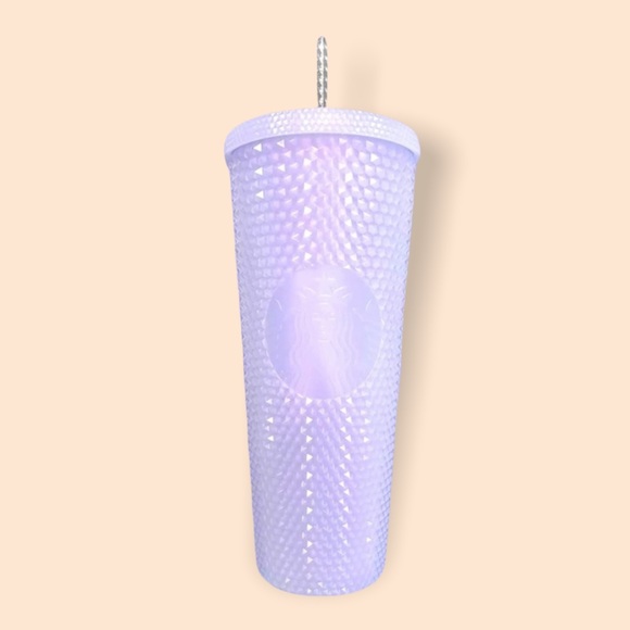 Starbucks Other - New Christmas 2021 Starbucks icy white Iridescent studded tumbler